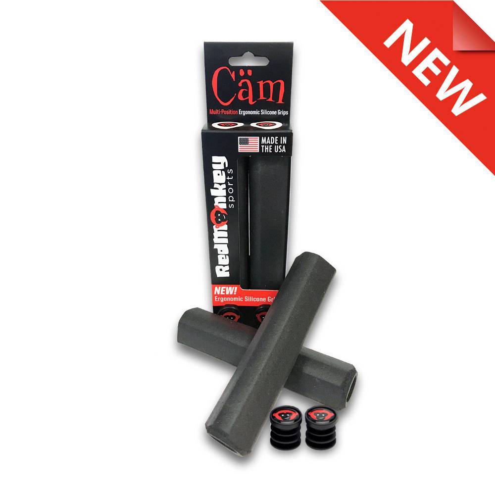 CÄM ERGONOMIC SILICONE GRIPS - BLACK