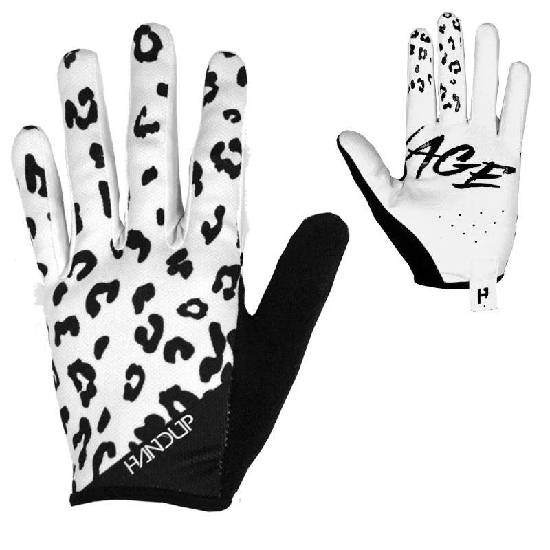 Gloves - White Leopard