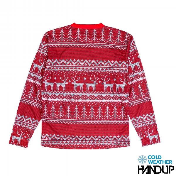 Tacky Sweater Technical Trail Jersey LS - RED