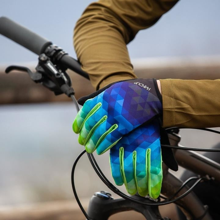 Gloves - Blue / Yellow Prizm