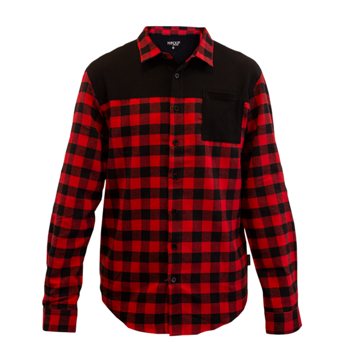 FlexTop Flannel - Green & Navy - Copy