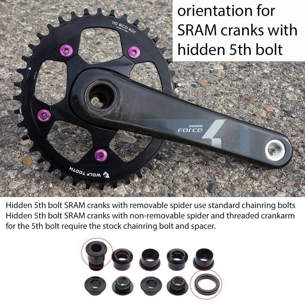 Elliptical 110 BCD Chainrings