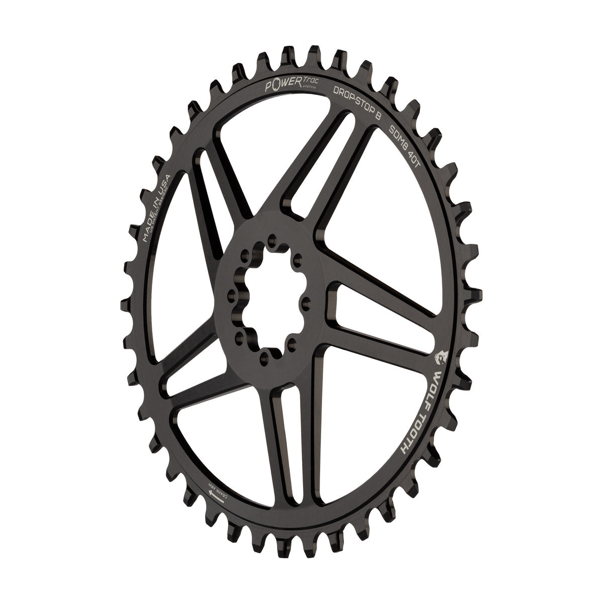 Elliptical Direct Mount Chainring for SRAM 8-Bolt