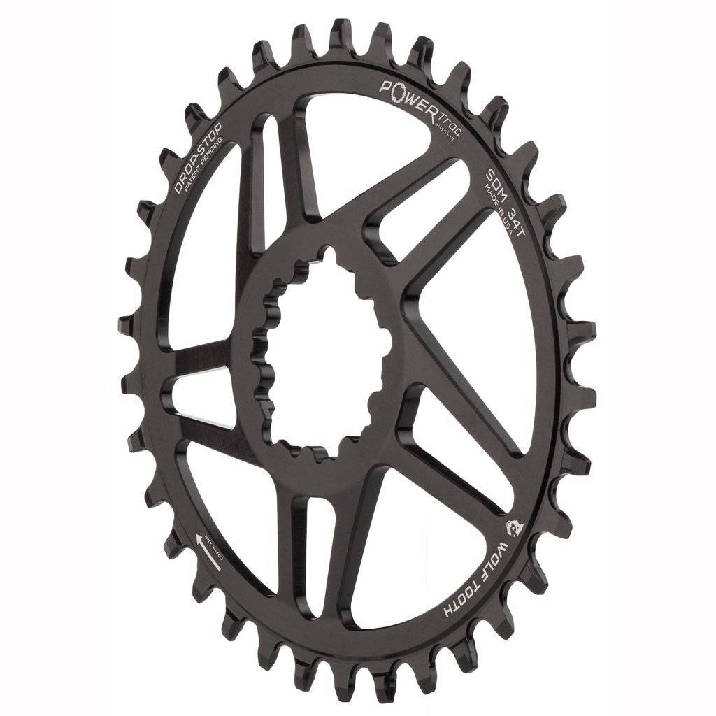 Elliptical Direct Mount for SRAM Cranks