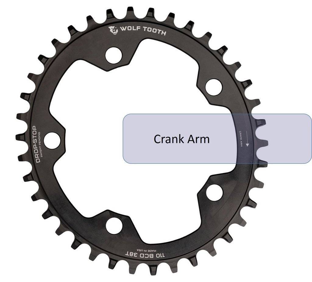 Elliptical 110 BCD Chainrings