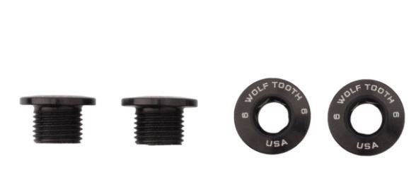 Set of 4 Chainring Bolts+Nuts for 1X