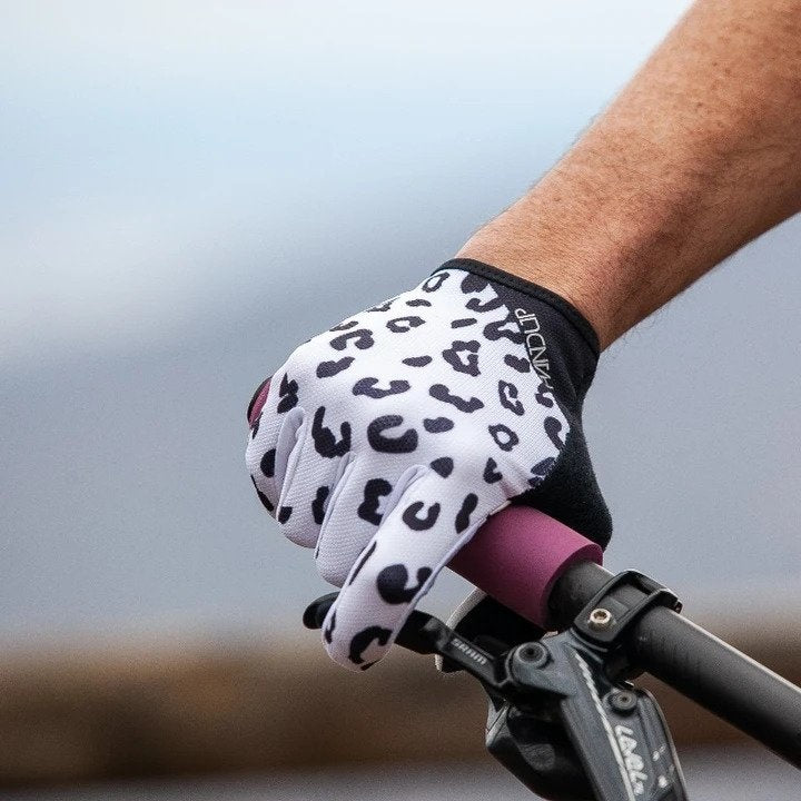 Gloves - White Leopard