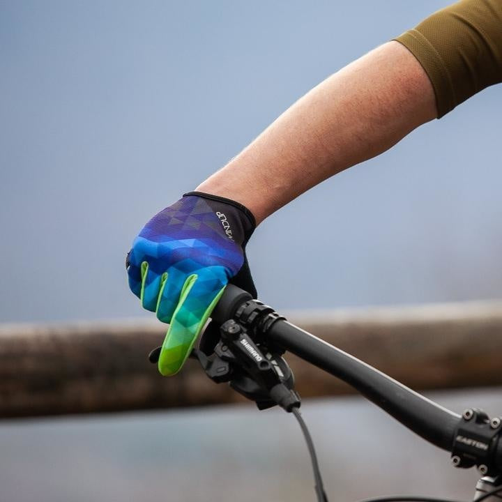 Gloves - Blue / Yellow Prizm
