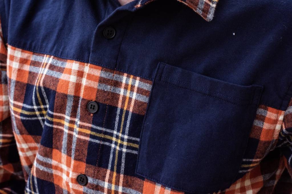 FlexTop Flannel - Orange