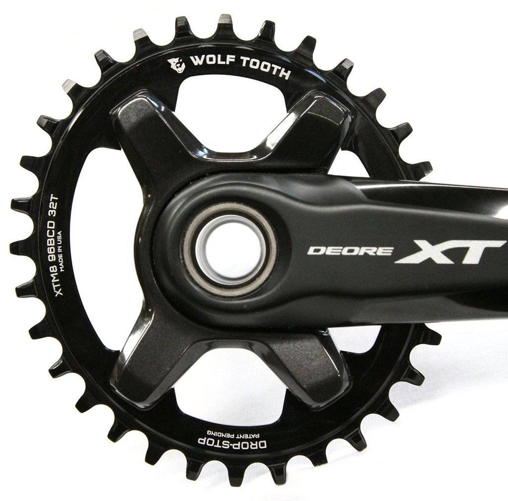Elliptical 96 mm BCD Chainrings for Shimano XT M8000 and SLX M7000
