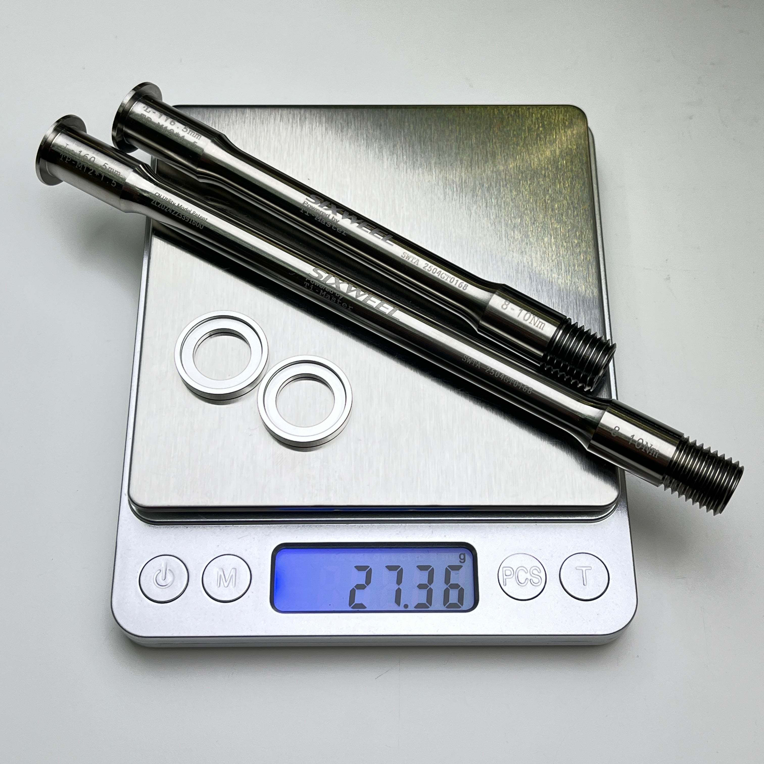 Sixweel 27,36g Titan-Steckachse | Giant TCR/Propel/Defy/Trinity