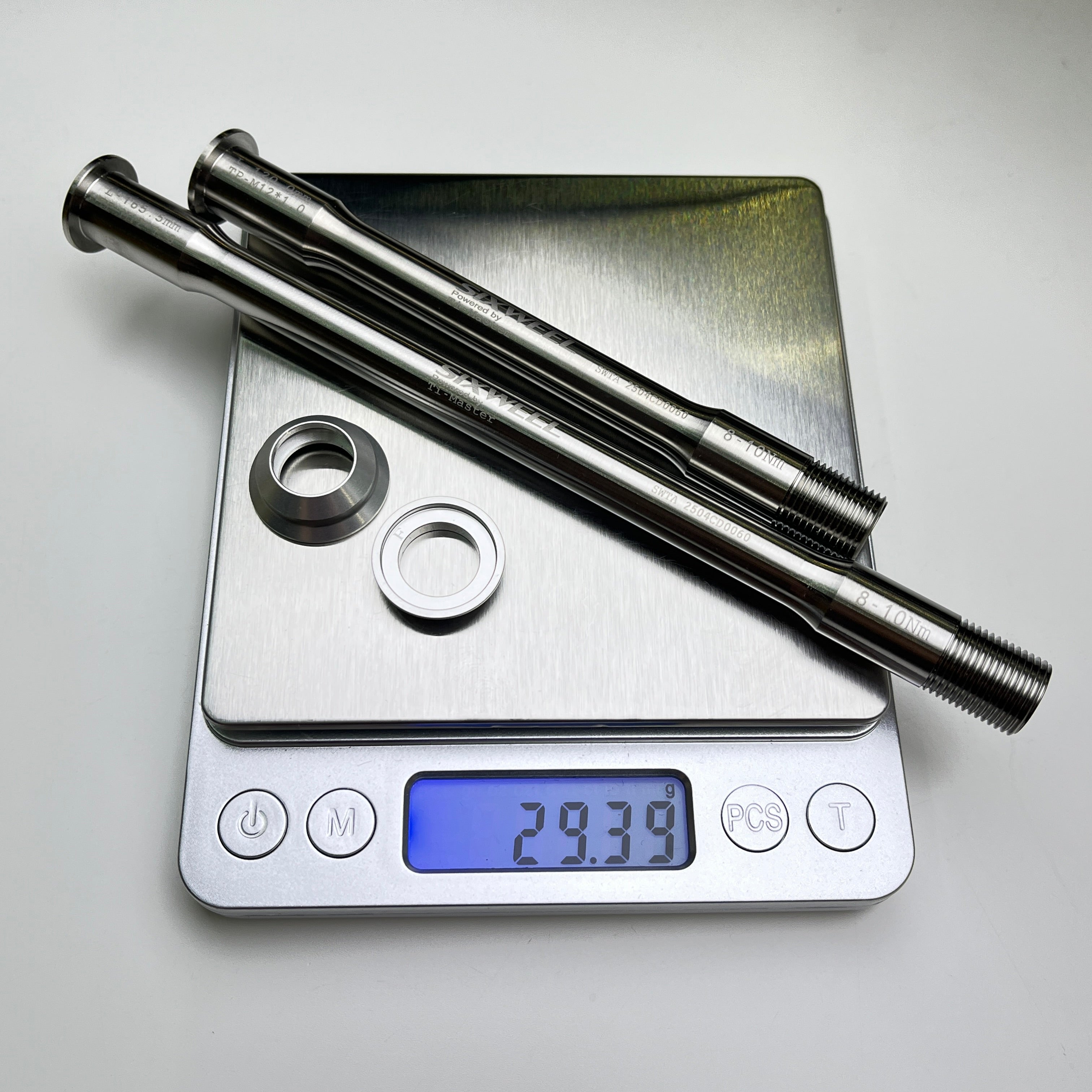 Sixweel 29,37g Titan-Steckachse | Cannondale LAB71/SuperSix EVO/SystemSix