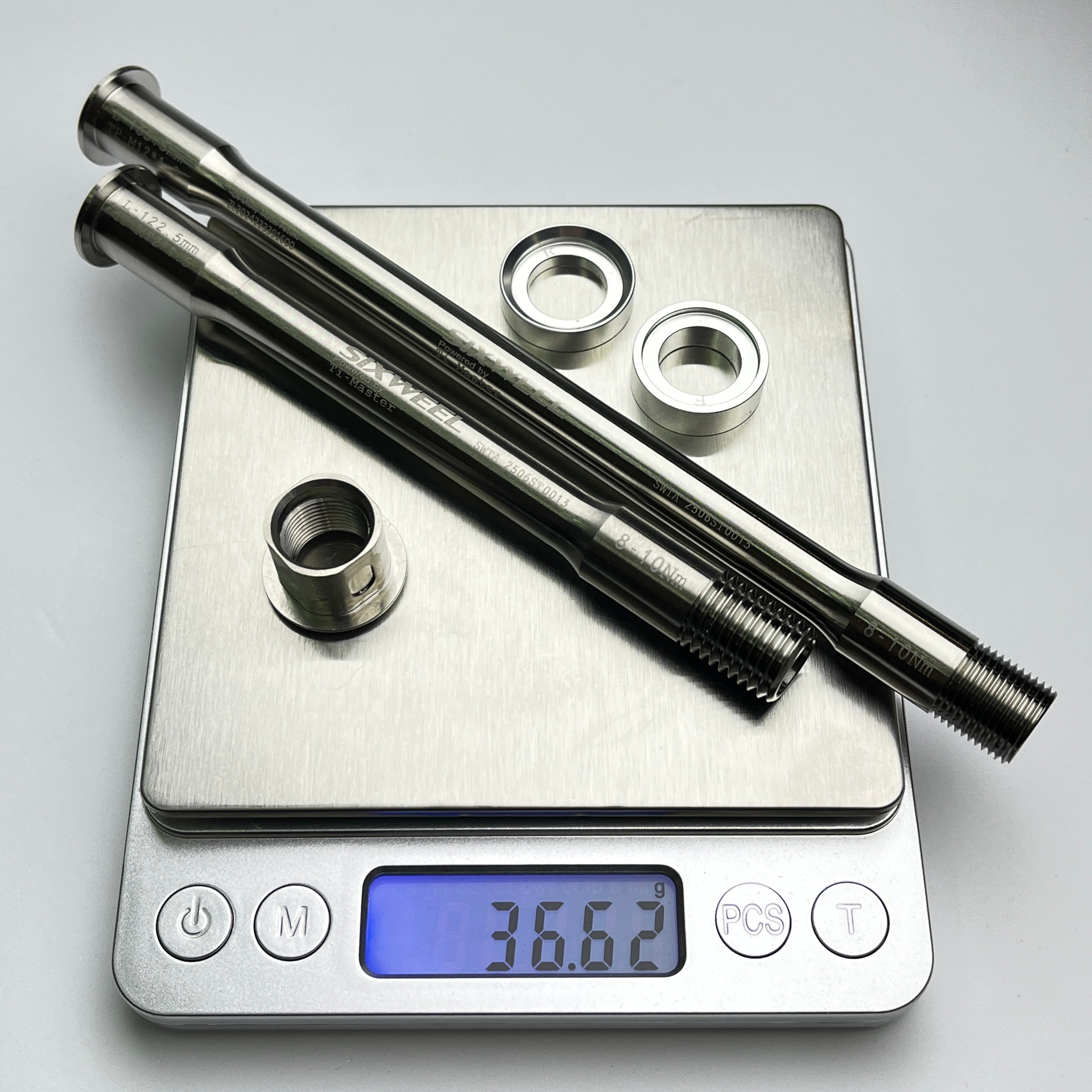 Sixweel 31,49g Titan-Steckachse | Scott Foil/Addict RC Pro