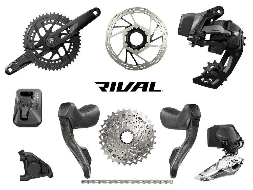 SRAM Rival AXS E1 Schaltgruppe – Komplettübersicht
