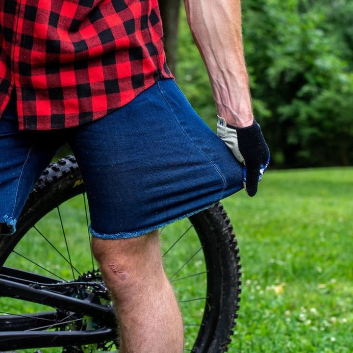 Stretch Jorts - Standard Blue